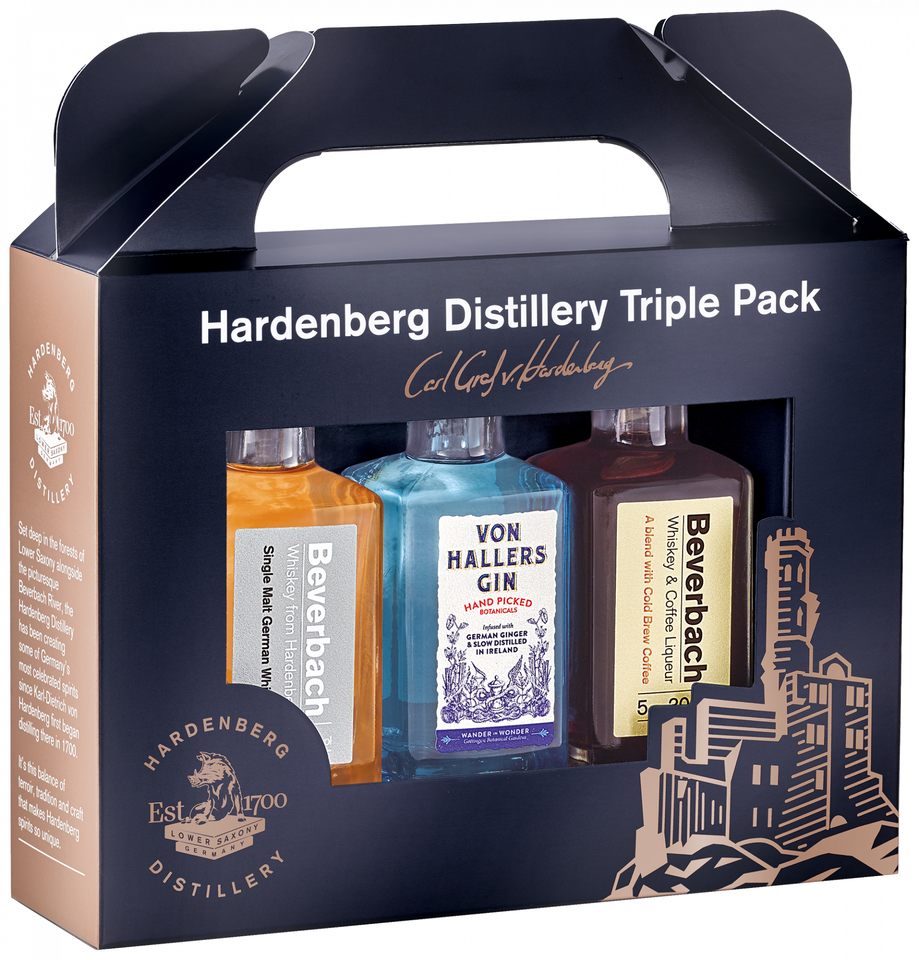 Hardenberg Distillery Triple Pack (keine Bio- Ware)