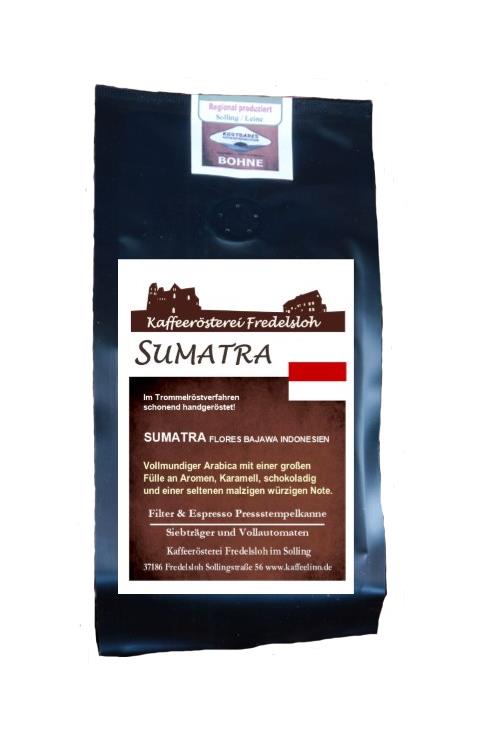 Kaffeelino- Sumatra 250 g, Bohne
