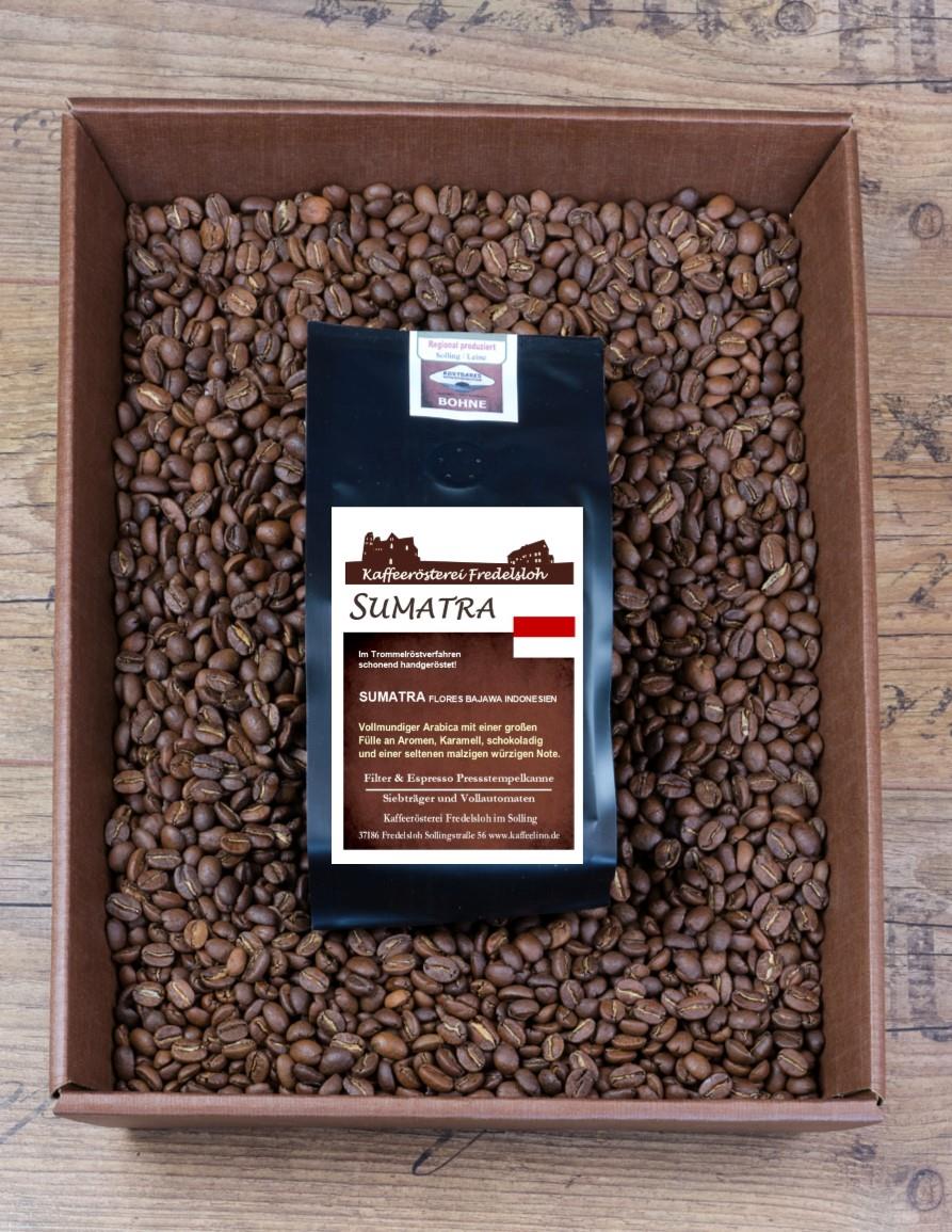 Kaffeelino- Sumatra 250 g, Bohne
